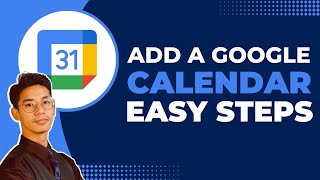 How to Add a Google Calendar [upl. by Eitsyrk]