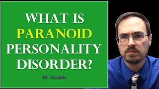 What is Paranoid Personality Disorder [upl. by Lesya]