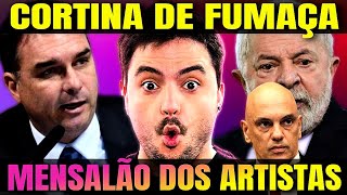 🛑🇧🇷CORTINA DE FUMAÇA MENSALÃO DOS ARTISTAS E INFLUENCIADORES [upl. by Eniotna489]