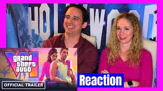 Grand Theft Auto VI Trailer Reaction [upl. by Lugo]