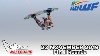 2019 IWWF World Wakeboard Championships  Finals Nov 23 2019 [upl. by Einaffyt]