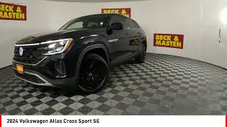 2024 Volkswagen Atlas Cross Sport Houston TX RC203210 [upl. by Anen60]