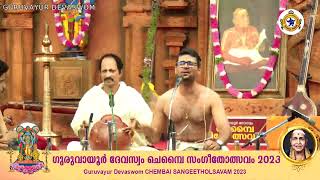 Chembai Sangeetholsavam 2023  Day 15  November 23  Part 02 [upl. by Mittel]