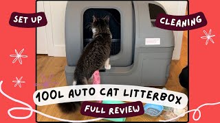 The Ultimate Automatic Litter Box Upgrade  Dakeres 100L Review [upl. by Yhtamit759]