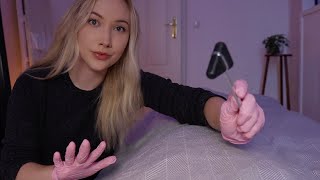 ASMR Sensory CheckUp Full Body POV  Deep Massage Reflex Tapping Gloves amp Blanket Crinkles [upl. by Galitea]