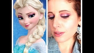 Makeup Tutorial Trucco FROZEN ELSA [upl. by Pennebaker]