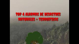 4 alarmas de desastres naturales  terroríficas 🚨 [upl. by Stovall]