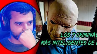 TRI LINE LOS 7 CRIMINALES MAS INTELIGENTES DE LA HISTORIA REACCION [upl. by Aket]