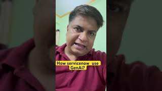 How servicenow use generative ai [upl. by Quackenbush821]