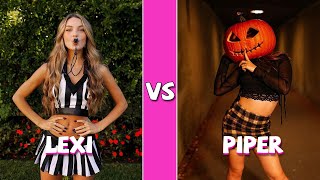 Lexi Rivera Vs Piper Rockelle TikTok Dances Compilation [upl. by Norby]