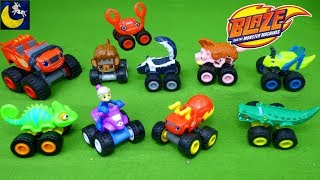 Blaze and the Monster Machines Toys Monster Copter Swoops Mini Gabby Lazard Animal Island Trucks Toy [upl. by Haroppizt48]