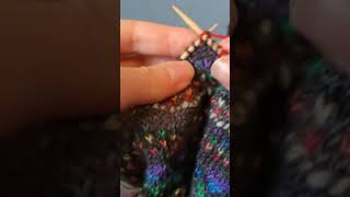 how to float yarn knitting fair isle knitting [upl. by Merrill856]