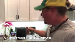 Air Fryer Tilapia  12 minutes done [upl. by Katusha]