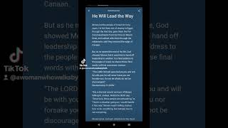 Deuteronomy 318 Verseoftheday Scriptureoftheday [upl. by Methuselah465]