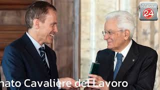 Fabio Ravanelli nominato Cavaliere del Lavoro [upl. by Ardene]