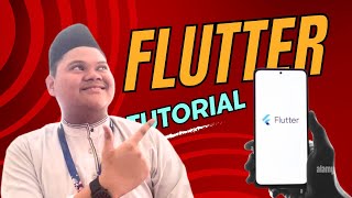 Flutter Tutorial  make simple home page  Lalu Iman [upl. by Flam]