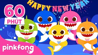 Chúc mừng năm mới 💖 Happy New Year  Tuyển tập  Cá Mập Con Baby Shark Pinkfong  Nhạc thiếu nhi [upl. by Seadon]