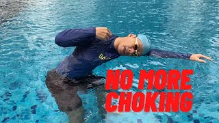 How to breathe when swimming freestyle No more choking on water [upl. by Ilatan]