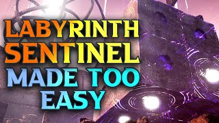 How To Beat Labyrinth Sentinel  Remnant 2 Labyrinth Sentinel Cheese [upl. by Hewet84]