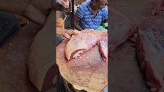 Awesome real deshi ox chest meat amp bone cutting smooth cutting skill in bd [upl. by Wixted]