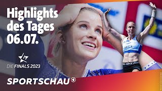 Die Finals 2023 die Highlights vom ersten Tag  Sportschau [upl. by Imis]