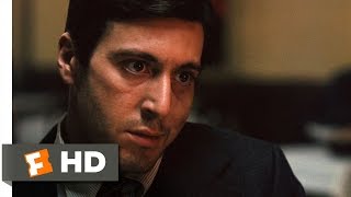 The Godfather 39 Movie CLIP  Killing Sollozzo and McCluskey 1972 HD [upl. by Maximilianus]