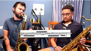 Classical Saxophone Snob Attempts Jazz Saxophone  2 [upl. by Anert]