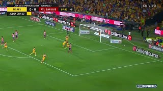 ⚽🔥 ¡GOL DE FERNANDO GORRIARÁN  Tigres UANL 10 Atlético de San Luis  foxligamx [upl. by Aleunam]