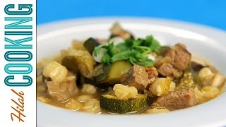 How to Make Green Posole  Hilah Cooking [upl. by Angelique]