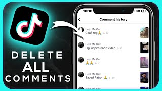 How To Delete Your Tiktok Comments [upl. by Ithaman]