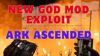 ARK ASCENDED NEW GOD MOD EXPLOIT EASY [upl. by Vivie]