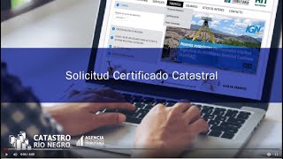 Catastro  Solicitud Certificado Catastral [upl. by Aldric]