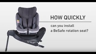 Installation challenge  BeSafe Rotation Seat  Installed in under 30sec [upl. by Gibby]