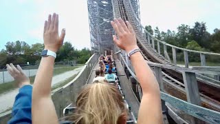 Shivering Timbers Back Seat Full HD POV Michigans Adventure [upl. by Manning990]