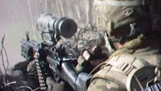 US Recon Team Assaults Taliban Position Under Fire [upl. by Mannos851]