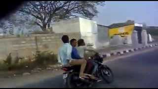 Bike accident in india [upl. by Gerstner]