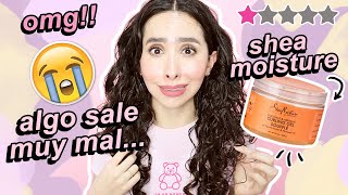 PROBANDO SHEA MOISTURE  RESEÑA  SOUFFLE GEL [upl. by Acirat]