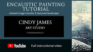 Encaustic Painting Tutorial [upl. by Clemens]