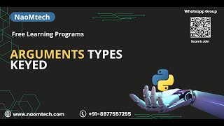 43 Python tutorial For Beginners  Functions  Parameter Types  Keyed parameters [upl. by Sillert874]