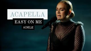 Adele — Easy On Me LYRICSACAPELLA [upl. by Amilah856]