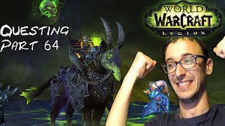 Lets play WoW Legion questing  LE DESTRIER DU COURROUX  fr part 64 [upl. by Seraphina836]