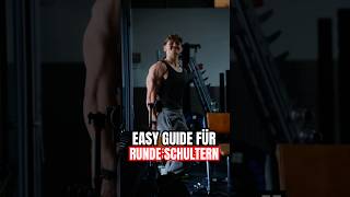 Guide für massive Schultern 🎳 gym fitnesstips workout shoulderworkout [upl. by Derdle]