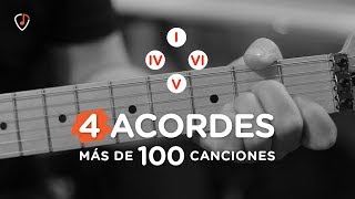 LA FÓRMULA DEL ÉXITO EN LA MÚSICA  4 Acordes Para Tocar  ¿CASI TODO 12 [upl. by Clements]