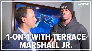 1on1 with Terrace Marshall Jr [upl. by Lemej]