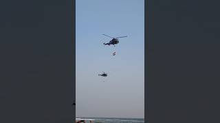 Puri akasha margare udila army judhaya helicopter indianarmy shortvideos [upl. by Nnylorac853]