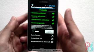 Android  App  Zoner Antivirus Free  Protege y elimina malwares [upl. by Yrolg868]