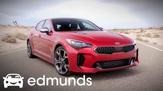 2018 Kia Stinger First Drive  Review  Edmunds [upl. by Konstantin]