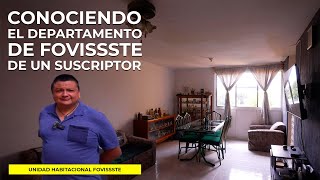 CONOCIENDO la VIVIENDA de FOVISSSTE de UN SUSCRIPTOR de 72 m²  Unidad Habitacional [upl. by Inoliel115]