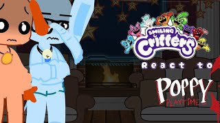 Smiling critters react to poppy playtime 3 gameplayog [upl. by Lesh]