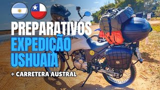 EP 2  PREPARATIVOS DA MOTO EXPEDIÇÃO USHUAIA  TENERE 250 [upl. by Carleen169]